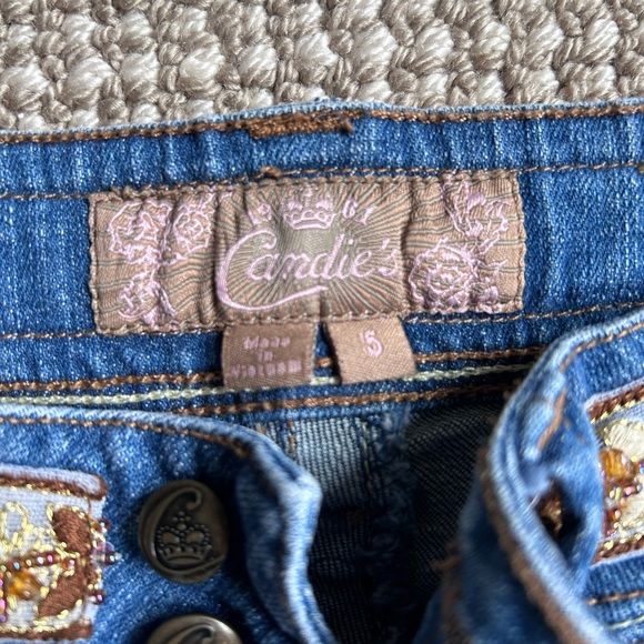 🌙Vintage Beaded Low Rise Y2K Jeans! - Picture 4 of 6